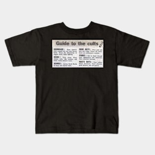 MPJJ Guide to the Cults Kids T-Shirt